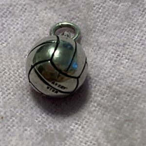 James Avery .. Volleyball Charm .. loop in tact